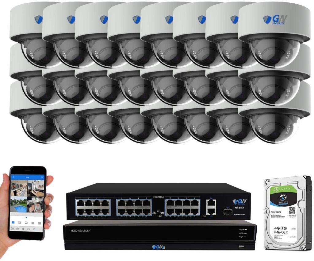 GW 32 Canales 4K NVR 8MP (3840x2160) H.265